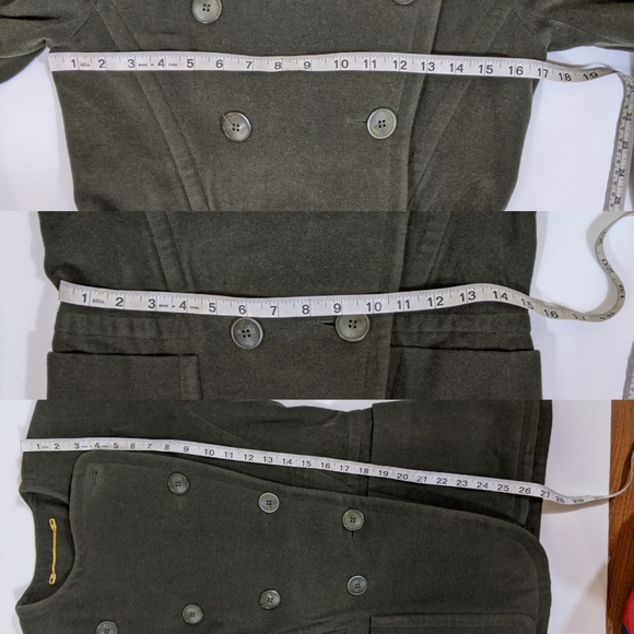 ESCADA Angora Cashgora Wool Double Breasted Coat - Picture 11 of 11